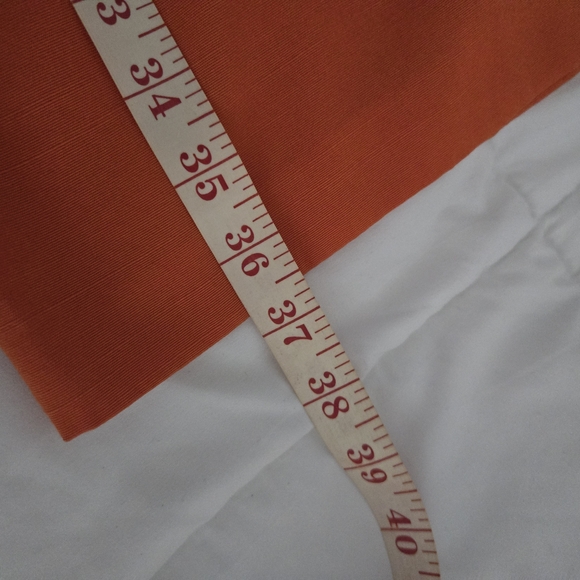 Women's Sag Harbor Orange Midi Dress - Picture 7 of 7